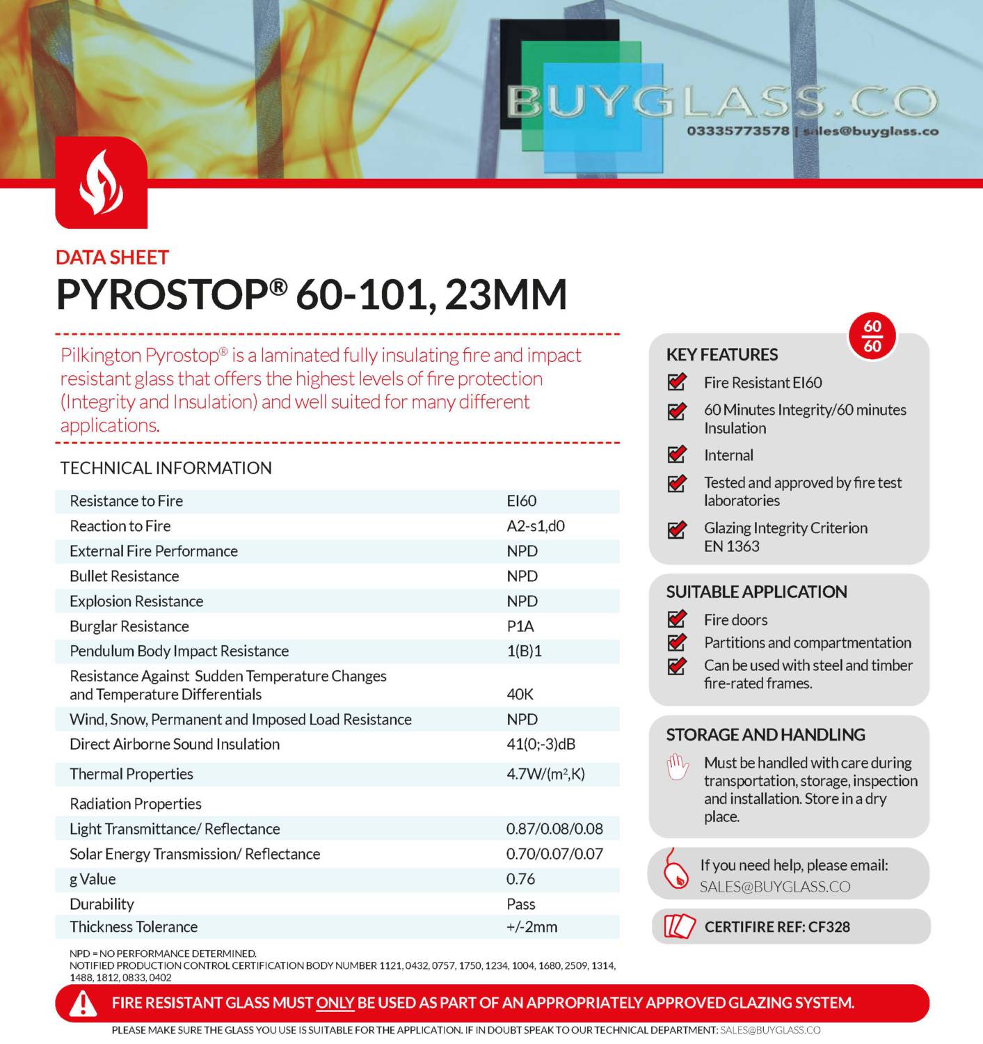 Ds Pyrostop 60 101 23Mm