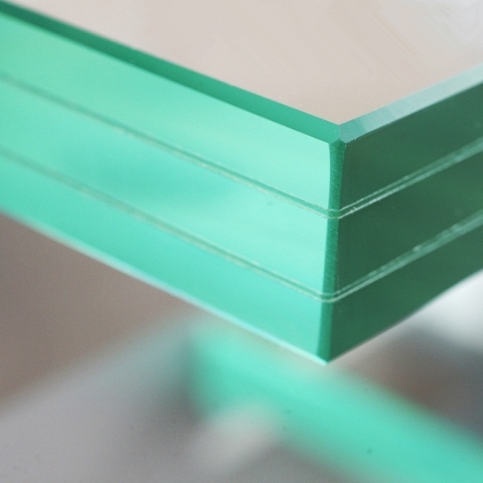 Buy Glass image of 33.04mm Toughened Triple Laminated Glass with free delivery